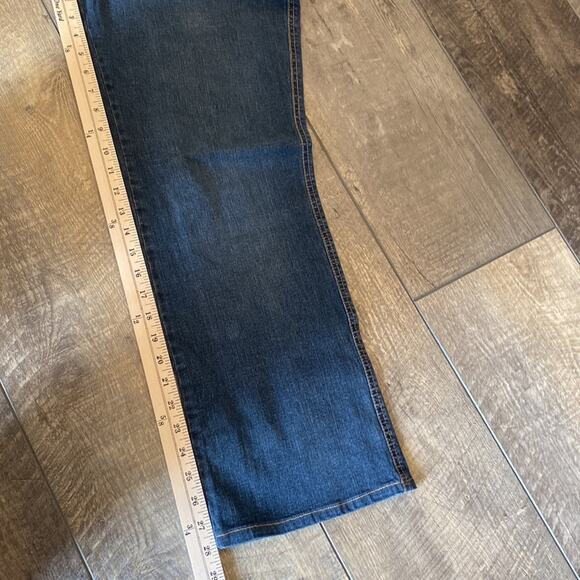 CHICO'S Straight Leg Denim Jeans Size Chico's 2/ XL 14 - Picture 7 of 9